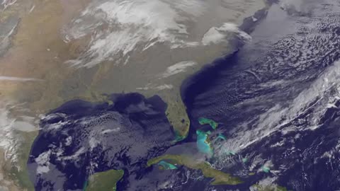 Satellite Witnesses Developing U.S. Nor'easter