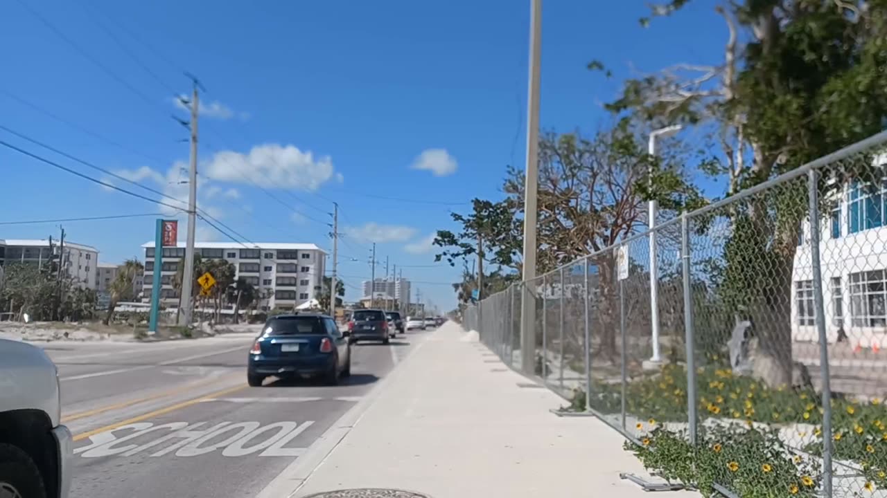 Fort Myers Beach, FL, Beach Bicycling Exploring 2023-02-12 part 1 of 1