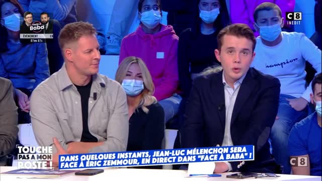 Stanislas Rigault face à David Guiraud dans TPMP