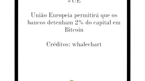 Bancos irão determinar 2% do capital em Bitcoin