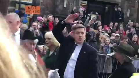 King Charles Gets Eggs Thrown At Him
