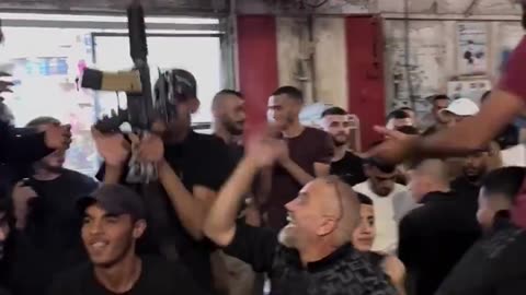 Palestinians in Jenin are celebrating Iran’s ballistic missile barrage.