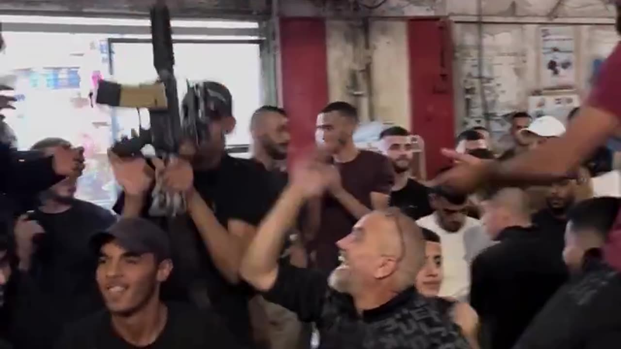 Palestinians in Jenin are celebrating Iran’s ballistic missile barrage.