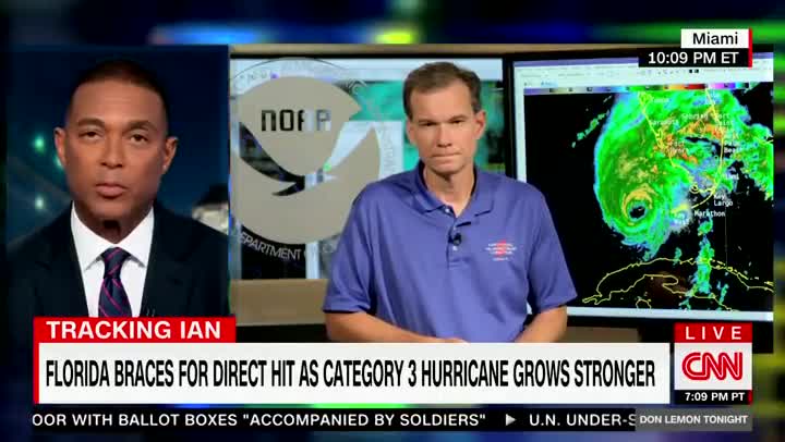 Don Lemon is so desperate to blame Hurricane Ian on climate change