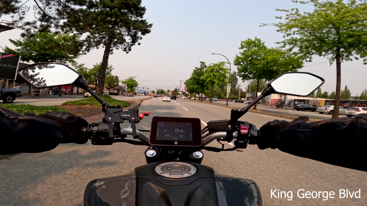 King George Boulevard, Surrey Canada - Bike Ride