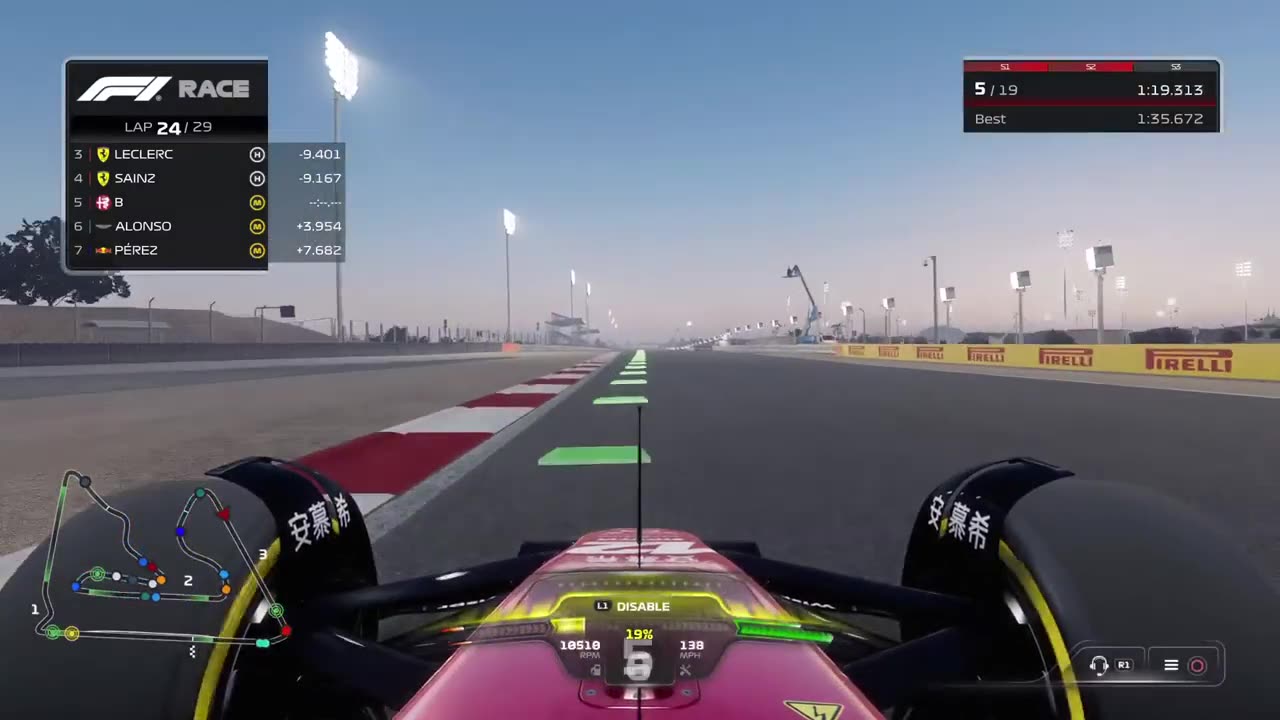 Some F1 23 with assists first upload