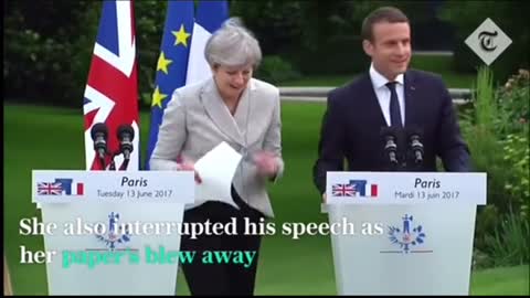 Theresa May “Most” Embarrassing Moment Live