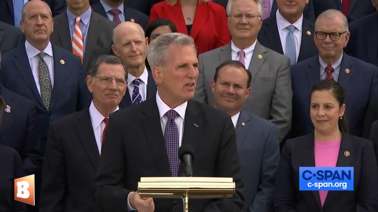 MOMENTS AGO: House and Senate Republicans holding joint news conference on debt limit...