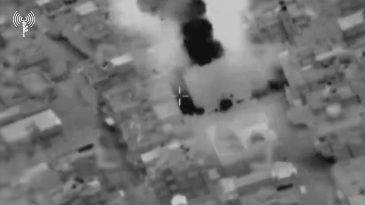 The IDF publishes footage of regular airstrikes by the Air Force