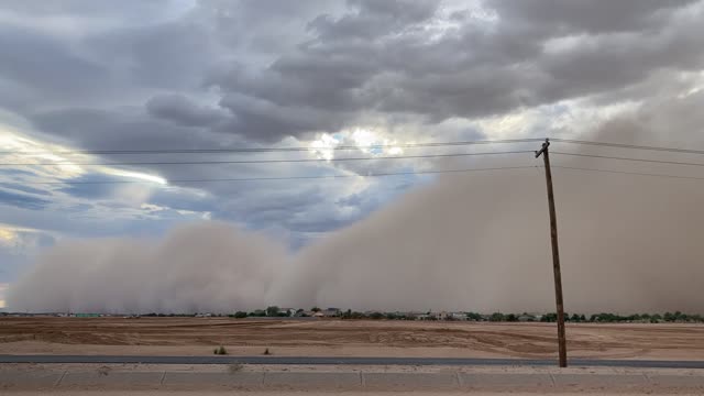 Dust Storm Consuming Arizona