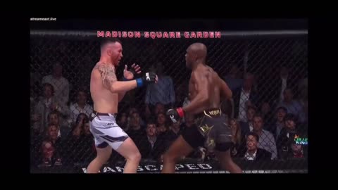 Usman vs Covington knockdown UFC