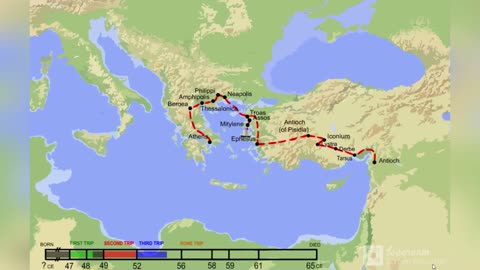 Третя подорож апостола Павла