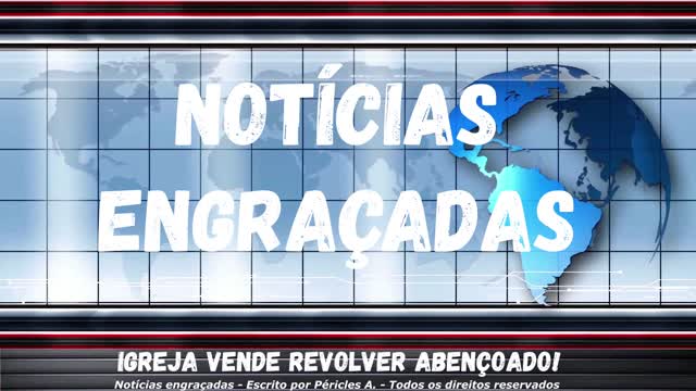 Notícias engraçadas: Igreja vende revolver abençoado!