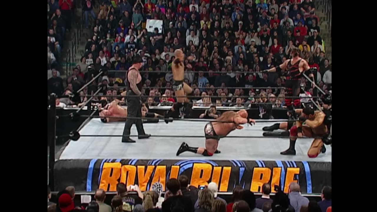 The Undertaker returns during Royal Rumble Match On this day in 2003