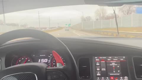 200MPH in a 392 Scatpack! #viral #mopar #shorts