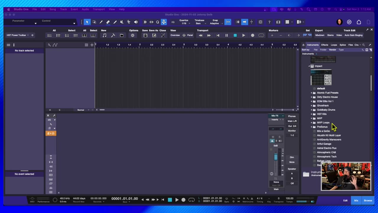 Instrument Bus For Multi Out Instruments - Studio One Pro 7 - Home Studio Trainer Show