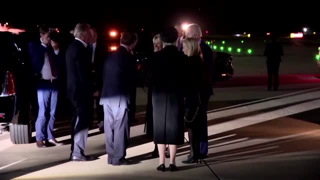 Biden arrives in London ahead of Queen's funeral