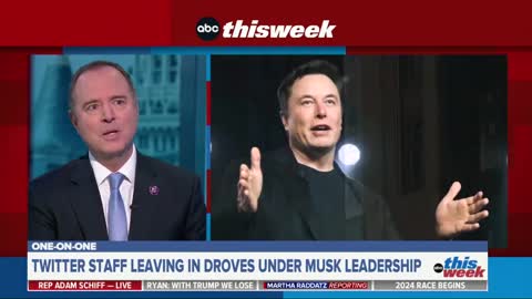 WATCH: Adam Schiff Has Thoughts on Elon Musk After Trump Reinstated on Twitter