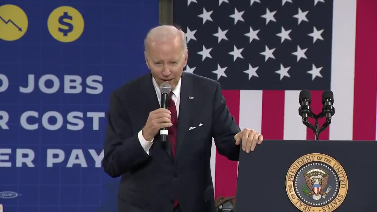 Biden Promises To Veto ALL Republican Bills With His Signature CREEPY Whisper