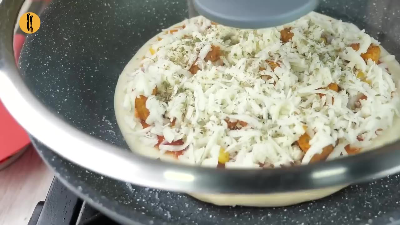 6 Minutes Pizza Recipe for Lunch Box .