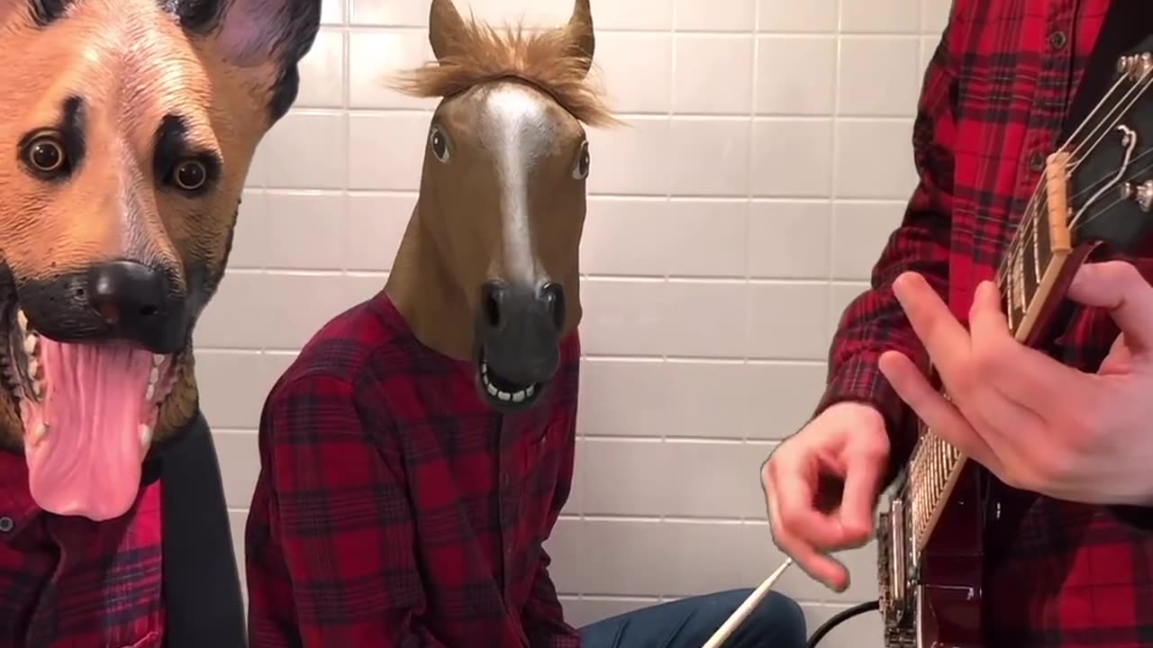 Flannimals in the Shower!