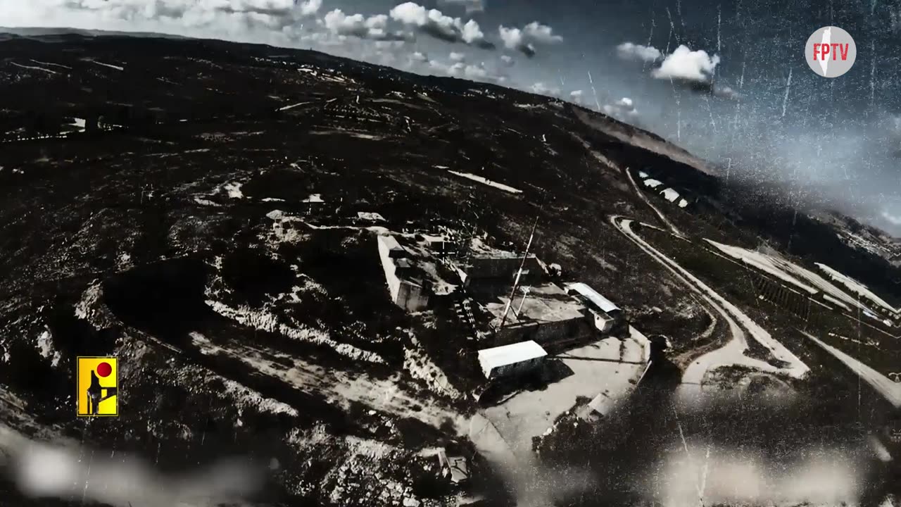 (EN) Islamic Resistance in Lebanon (Hizbullah) striking Hadab Yaroun site, Sep 1, 2024.