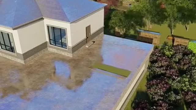 Those who are going to build a house can design it this way