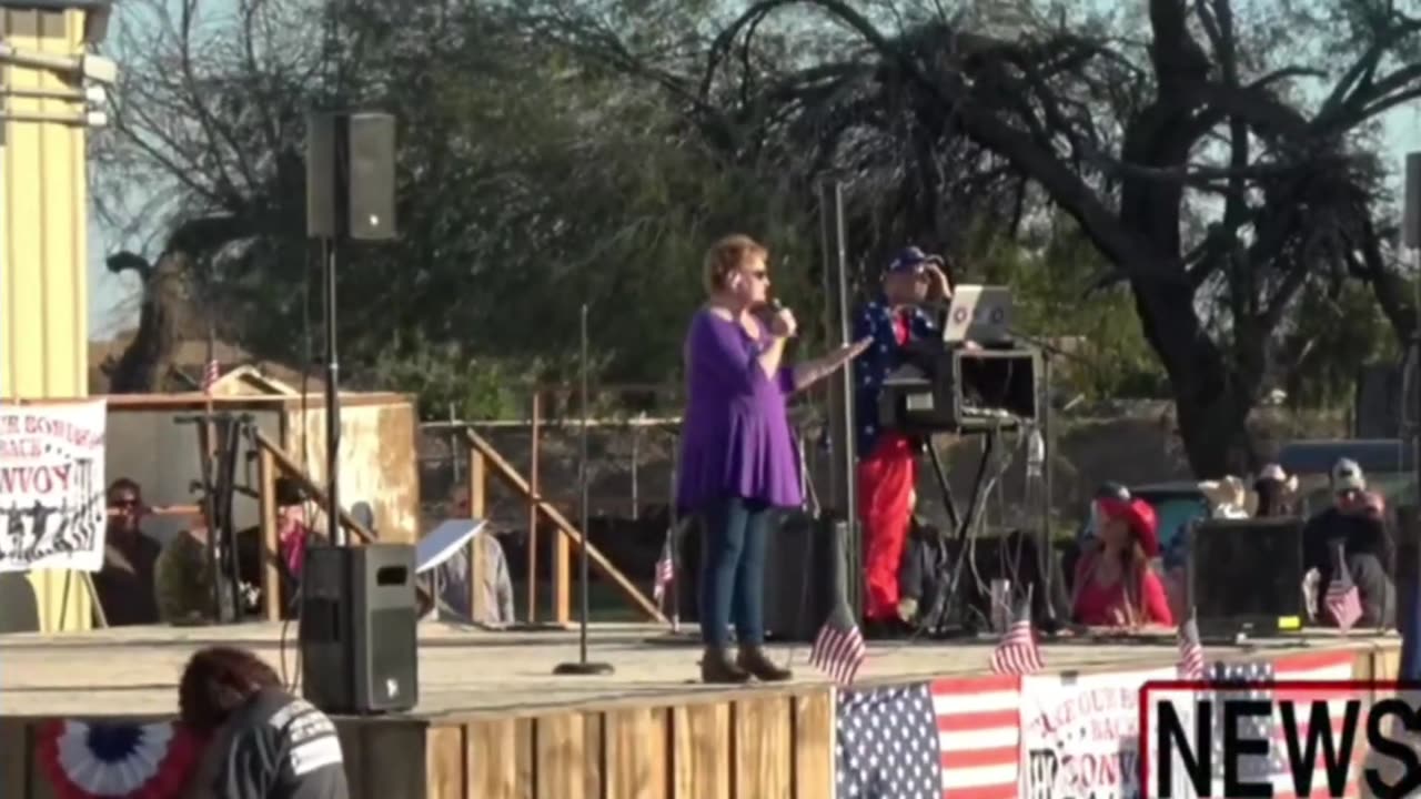 Convoy Rally In Yuma, Arizona Take Back Our Border