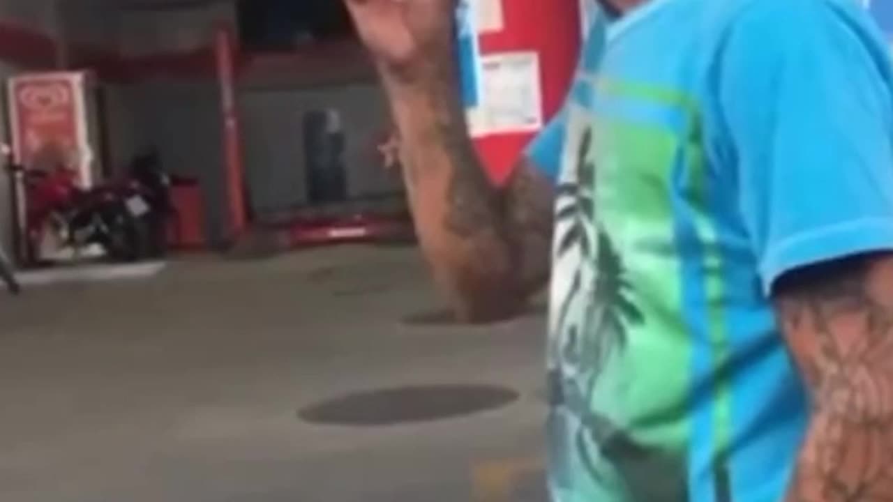 Dude Drinks GASOLINE!!! 😱 #shorts #tiktok