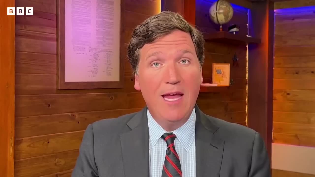 Tucker Carlson breaks silence after fox news exit.