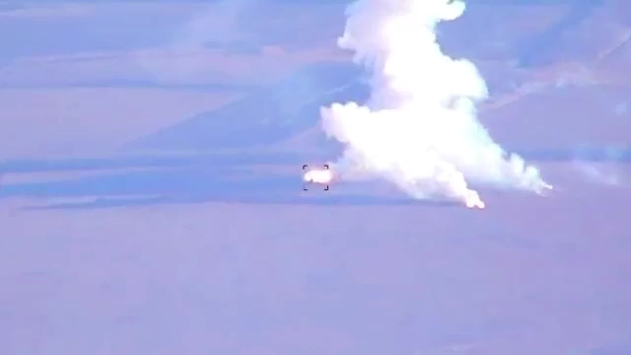 Fully Loaded Russian SAM Explodes