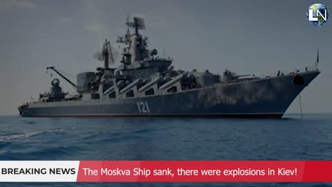 RUSSIA UKRAINE WAR Russian Moskva Ship Sank, Russia Hits Kiev