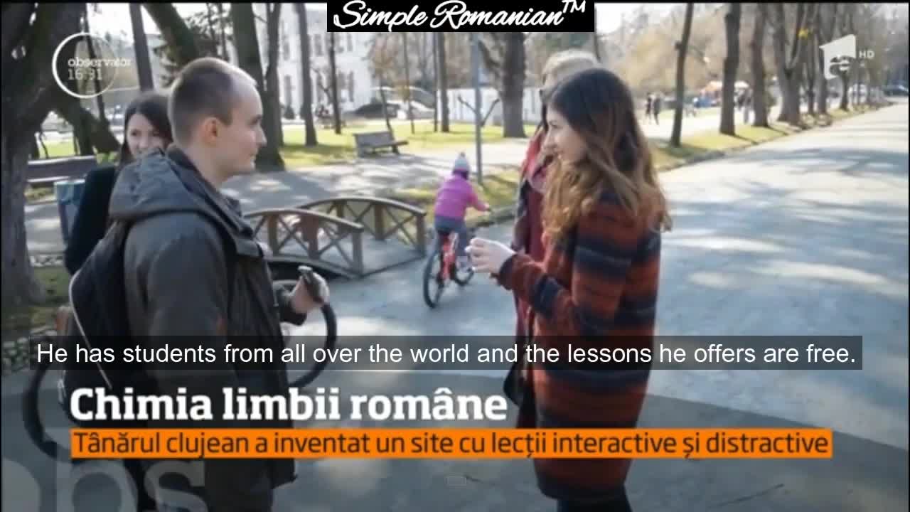 SIMPLE ROMANIAN in the NEWS!