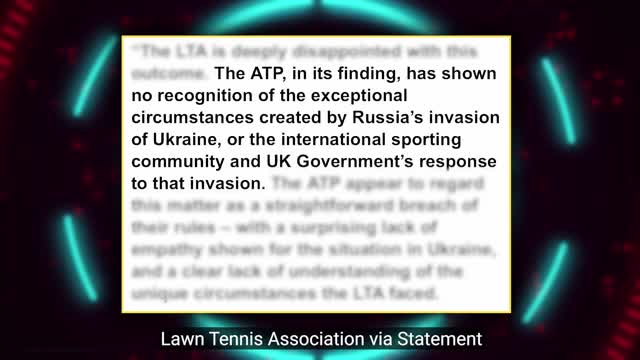 Massive Fines Over Russian Bans to Wimbledon & LTA Tennis Talk News