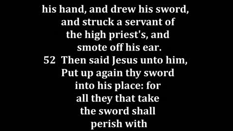 Matthew 26 King James version