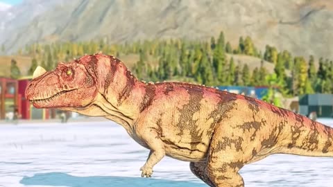 Dinosaur attack