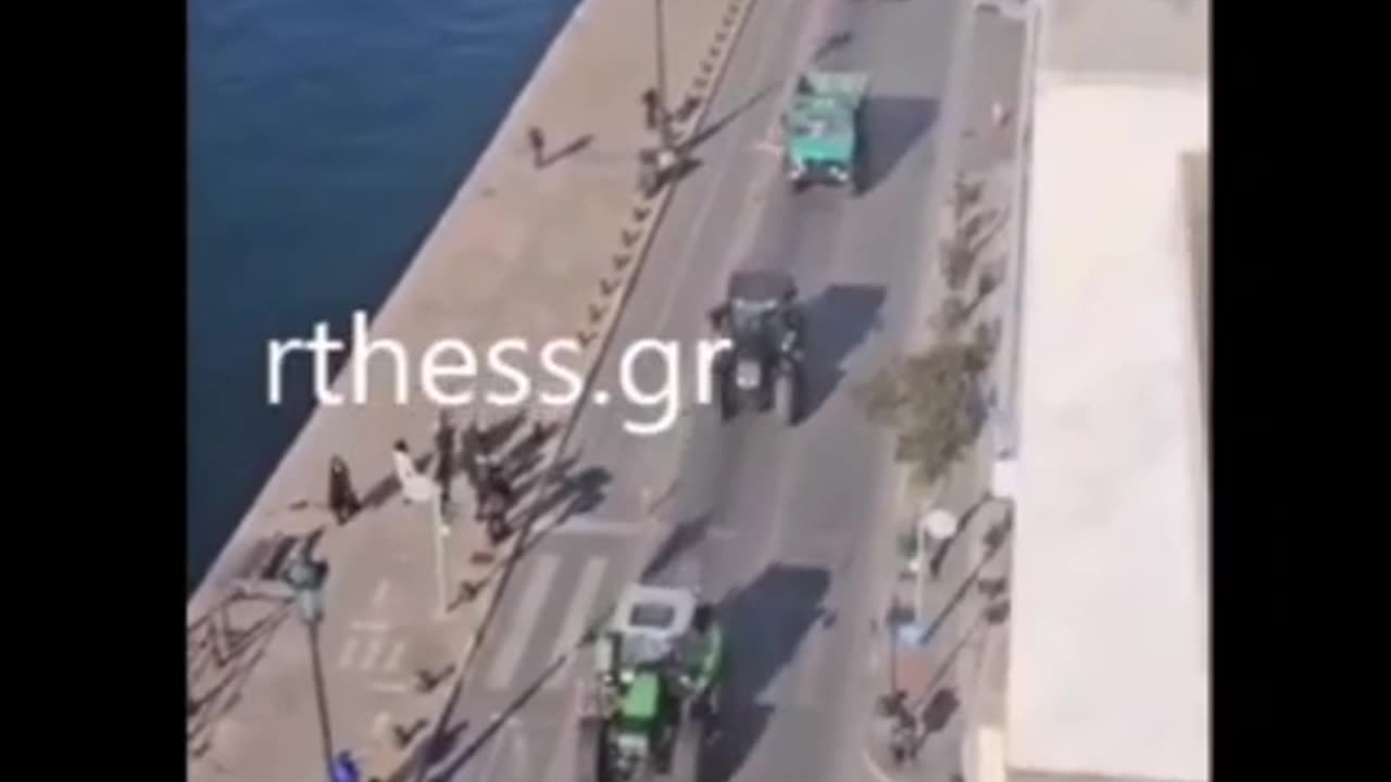 🟥 LE PROTESTE IN GRECIA, SALONICCO.
