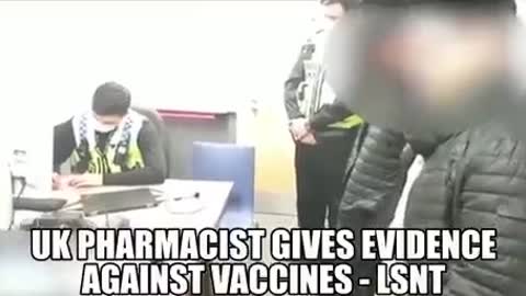 UK: pharmacist gives evidence to the police *see description*