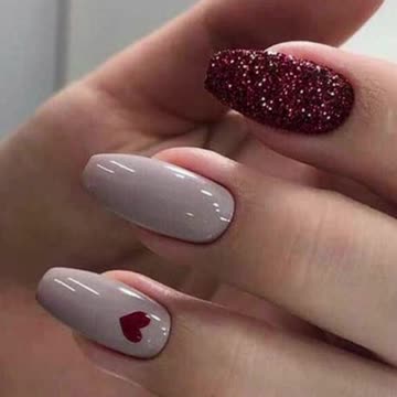 november fall nails art