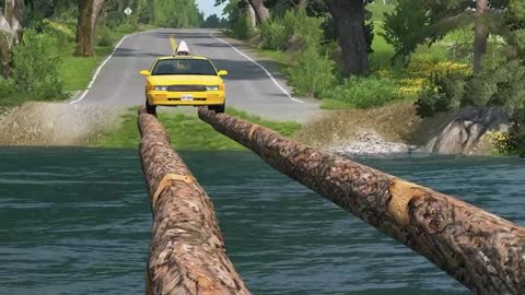 Cars_vs_Log_Bridge