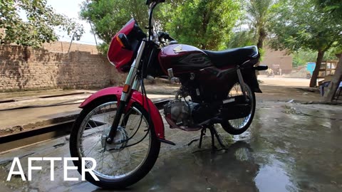 aj motercycle ka kam krwa lia