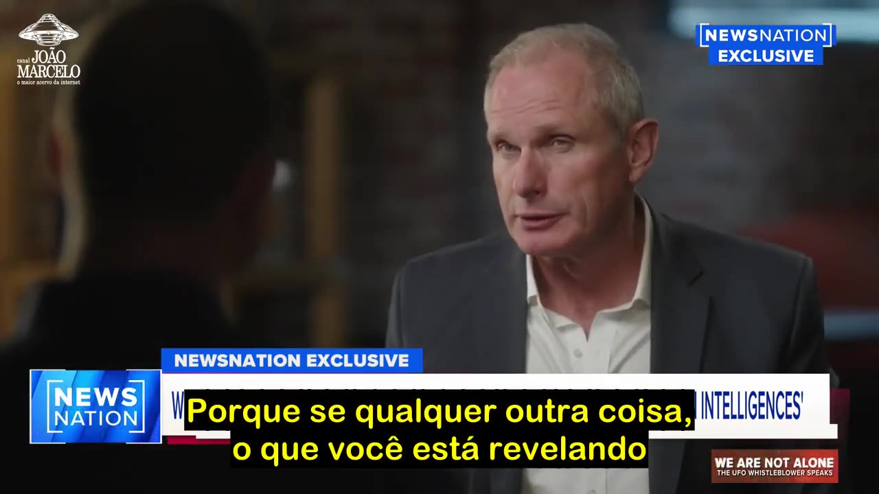 A entrevista completa legendada com o denunciante David Grusch