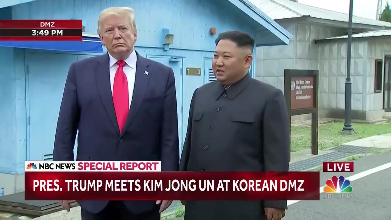 Watch historical miting between trmp,kim jonh un in the