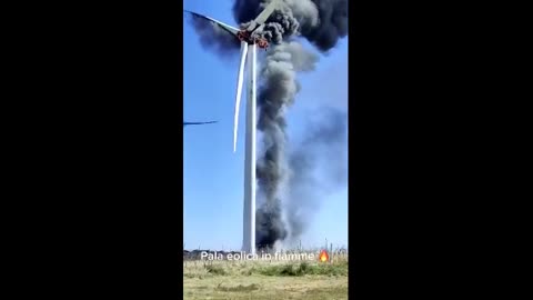 Strange for what reason wind turbines are not equipped with a fire system?