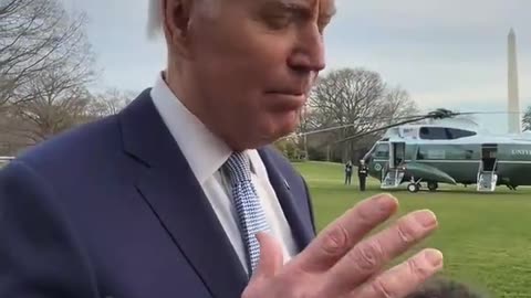 Bumbling Biden BREAKS DOWN When Asked If He Will EVER Visit East Palestine