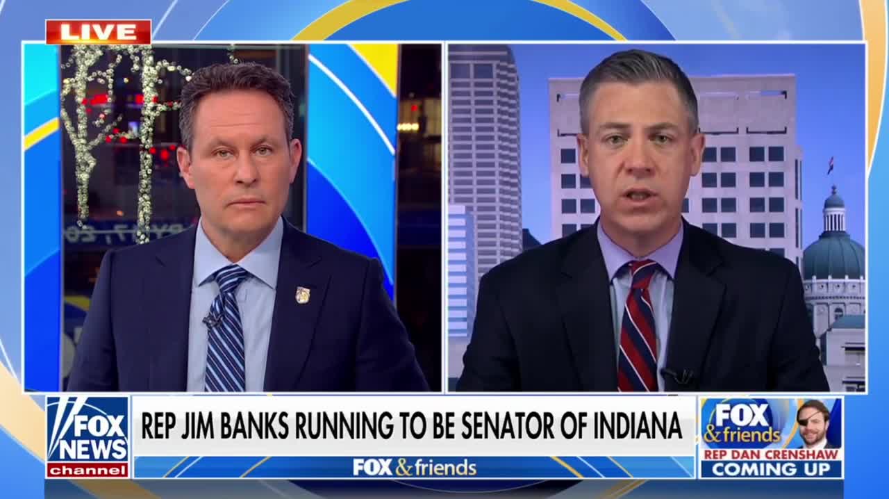 Jim Banks on Fox and Friends with Brian Kilmeade | January 17, 2023