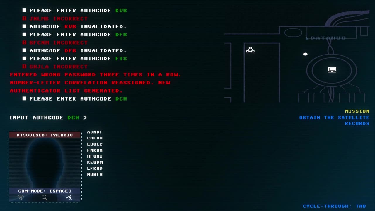 Code 7: Episode 2 part 1 [I hate this authenticator cypher]