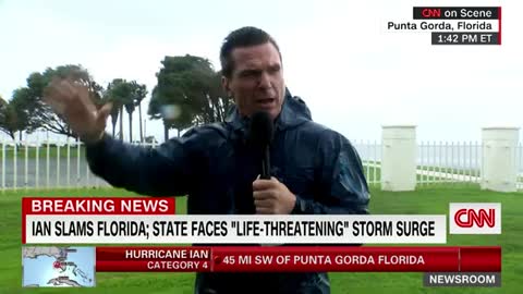 Witness describes ‘incredibly high’ waves lashing Florida