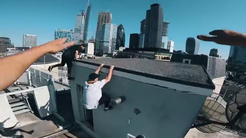 London Rooftop Escape POV 🇬🇧