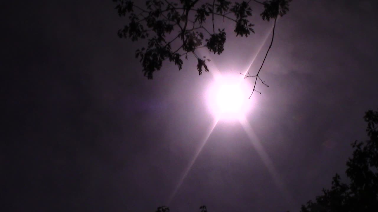 Footage of the Eclipse in North Little Rock 4.8.24 Sun returns